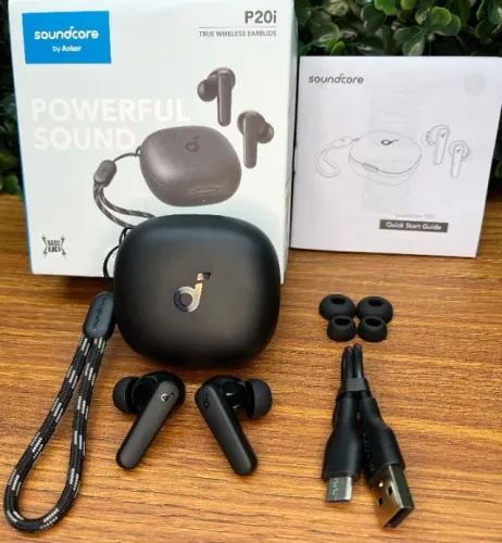 Entrega Grátis - Anker Soundcore P20i - Bluetooth 5.3, Graves Potentes BassUp, 30h, APP