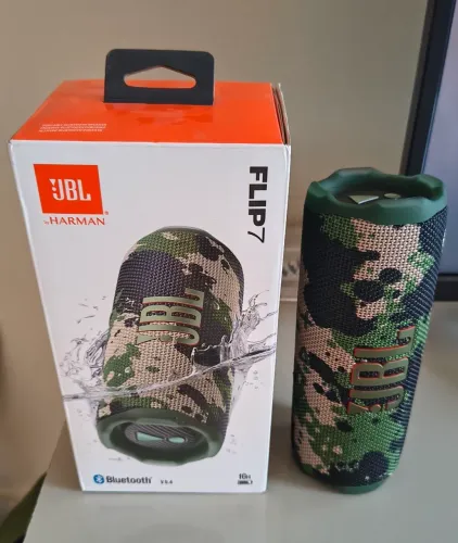 JBL Flip 7 original zera só abrir para testar.