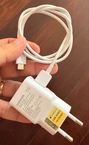 Carregador Samsung tipo C NOVINHO
