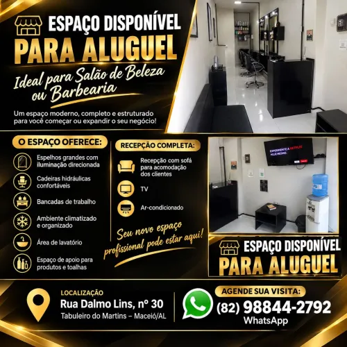 Salão de beleza/Barbearia "completa"