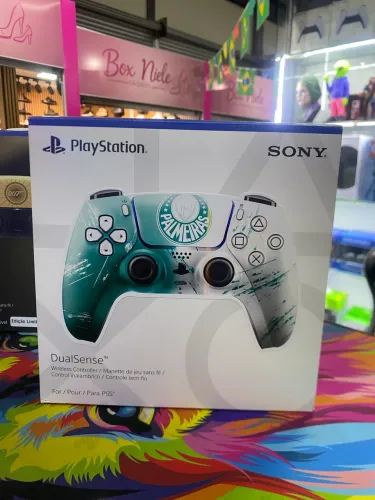 Controle ps5,PlayStation 5 edição palmeiras.