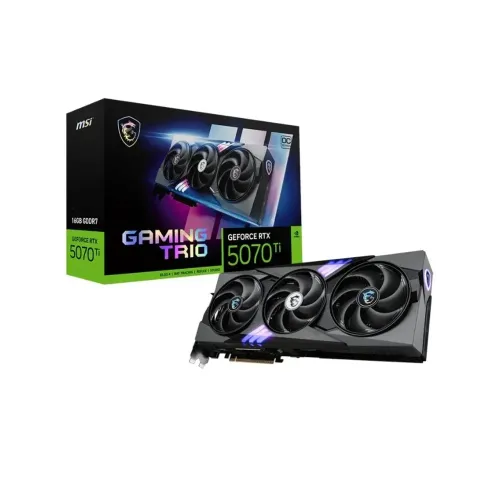 RTX 5070 Ti MSI Gaming Trio OC 16GB GDDR7 Nova Lacrada