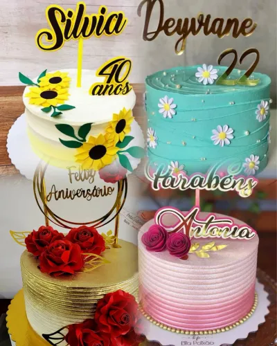 Bolo de Aniversário Personalizado