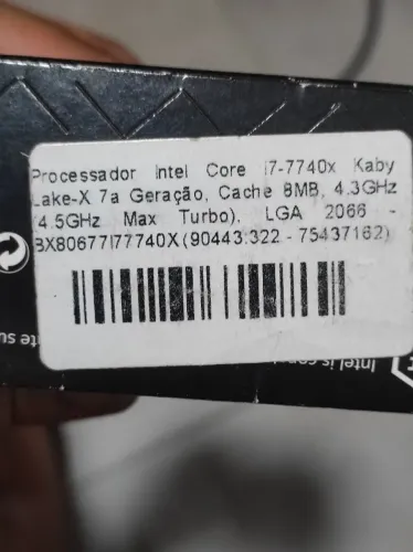 Processador Core I7 serie X