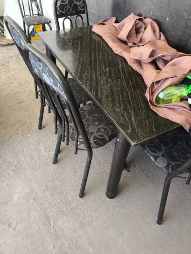 Mesa de marmore 6 lugares