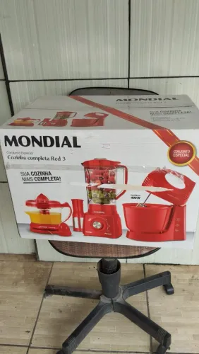 Kit completo novo liquidificador, batedeira e espremedor