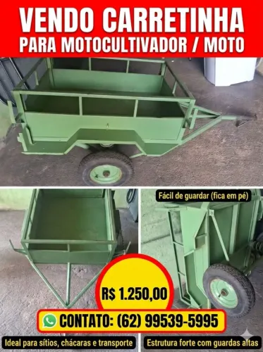 Carretinha para Moto.
