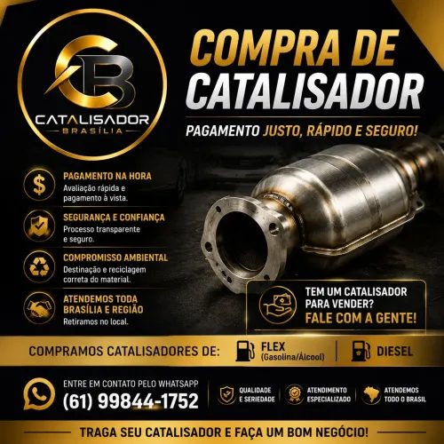 Catalisadores Automotivos com Garantia - Consulte seu Veículo