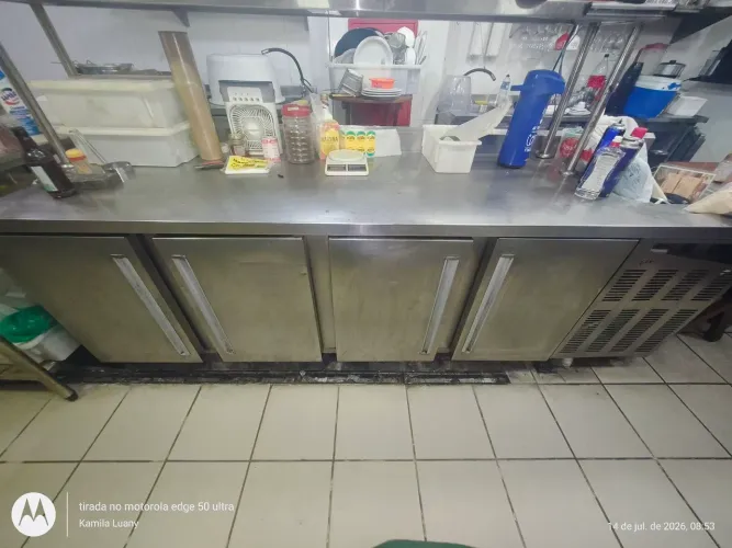 Balcão refrigerado 4pts