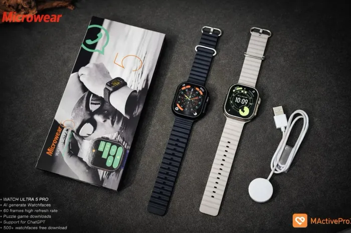 Smartwatch ultra 5 pro microwear lançamento 2026