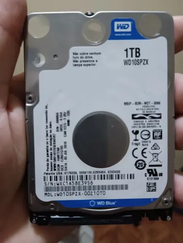 HD de notebook 1TB..