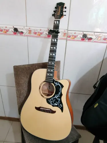 Violão novo elétrico 