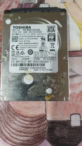 HD 500 GB de notebook