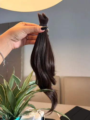 Cabelo Humano Virgem Liso - Natural, Sem Química