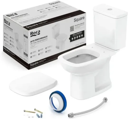 Kit Vaso Roca Square Completo SOMENTE RETIRADA