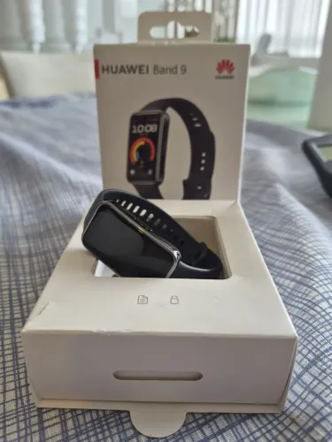 Relogio Huawei Band 9 - bateria 14 dias . Sem uso, com caixa. Android e Apple.