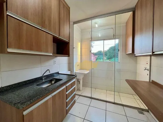 Apartamento no Pássaros com 2 quartos por R$ 1.599/mês - Parque Mãe Preta - Rio Claro/SP