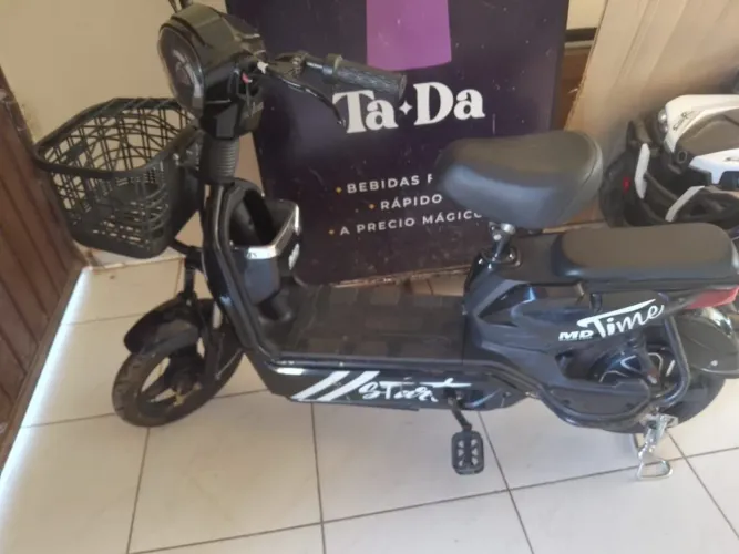 Bicicleta elétrica sem bateria