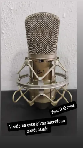 Microfone condensado bering 