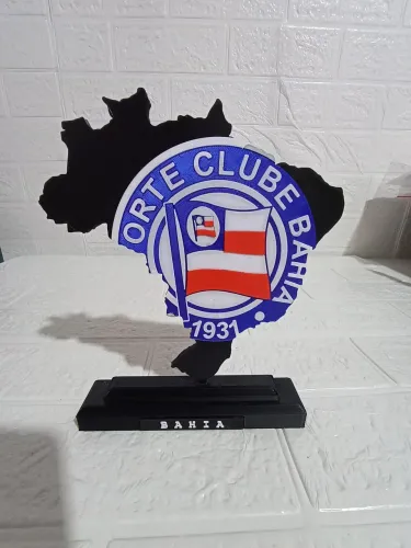 Placa 3d do Bahia