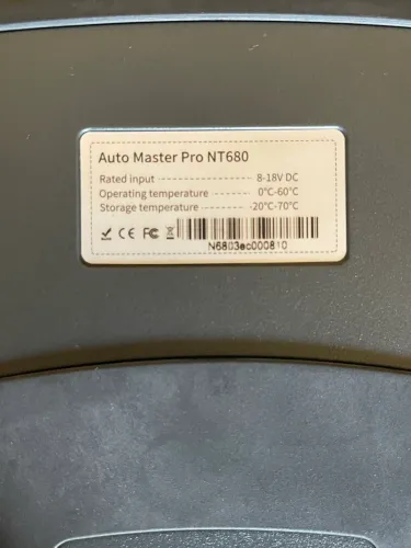 Scanner automotivo Foxwell pront680