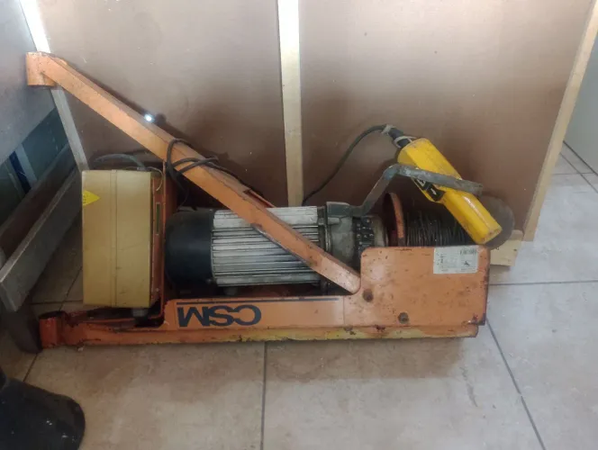 Guincho elétrico para obra