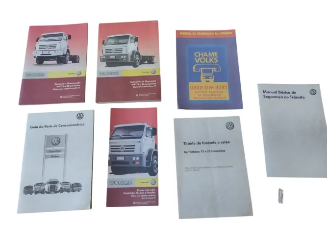 Manual Do Proprietário Volkswagen Worker 2006 Com Detalhe