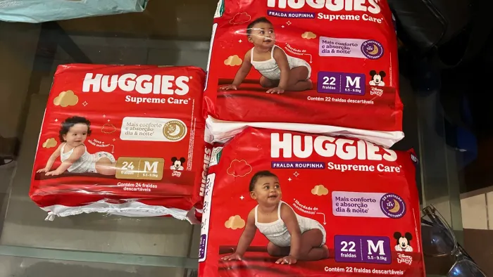 Fraldas Huggies M Supreme Care 