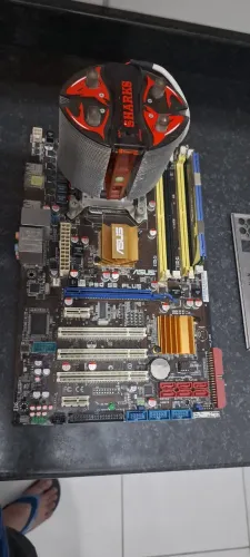Placa mãe Asus + Cooler Shark