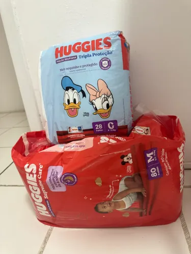 Fraldas Huggies 