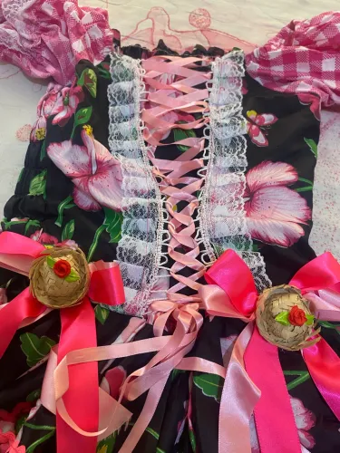 Vestido de quadrilha tamanho único
