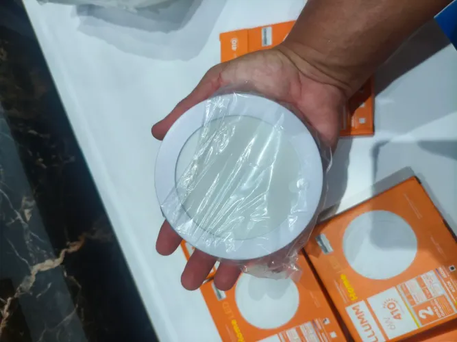 Plafon led redondo sobrepor-