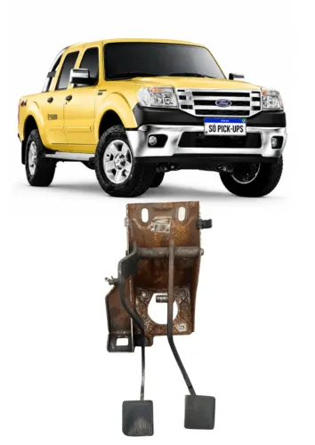 Pedal De Embreagem E Freio Ford Ranger 3.0 4x4 2009 2010 2011