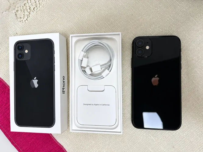 iPhone 11 128GB Preto ? Única dona | Completo e com NF