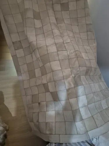 Tapete de couro originalmente novo