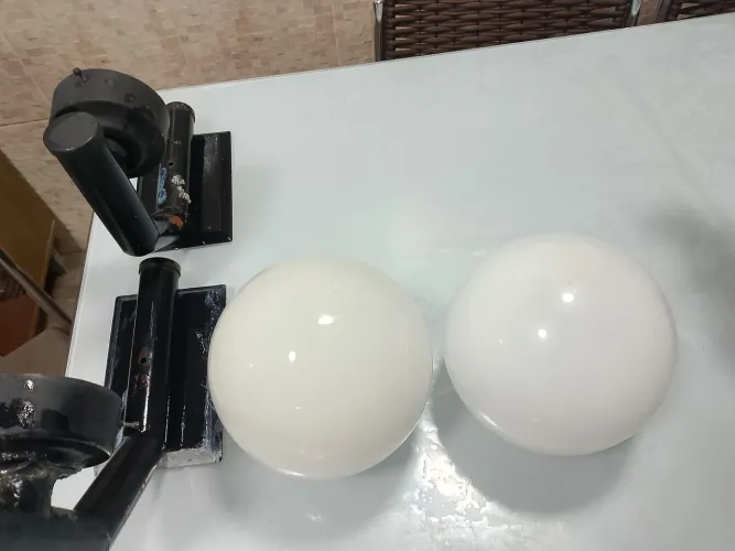 Arandela Globo branco