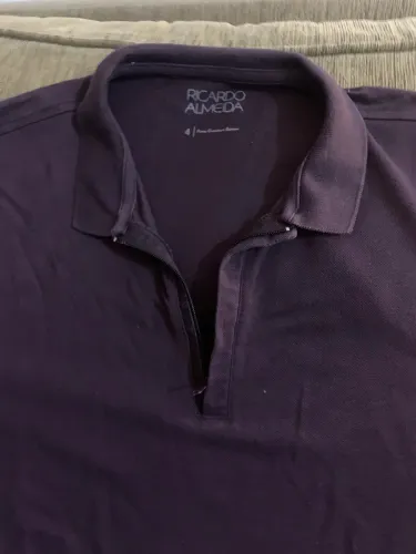 camisa polo ricardo almeida tamanho 4 ler descrição detalhe bom estado