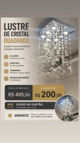 Lustre de cristal