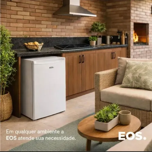( 10 uni ) Frigobar Eos 71 Litros Ice Compact Branco Efb80 127v