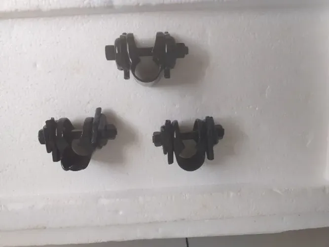 Três castanhas novas reforçadas com espessura de 3mm R$ 15,00 a unidade
