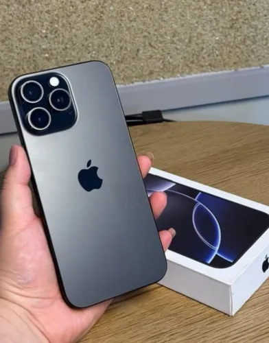 iPhone 16 Pro preto 128 GB 6 meses de garantia