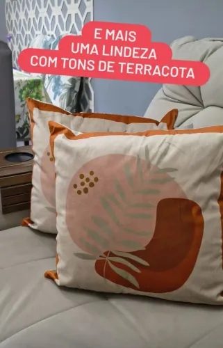 CAPA DE ALMOFADA DELUXE DECOR ( CADA )