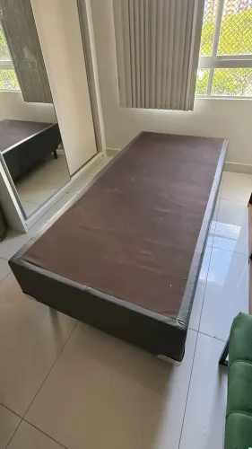 Box cama solteiro Ortobom (sem colchão)
