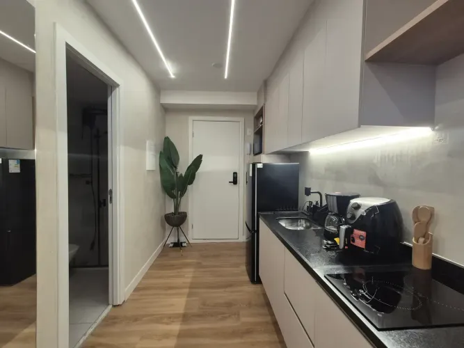 Studio p/ aluguel, 25m², 1 quarto, varanda, banheiro, lazer completo, ótimo local: Vila Ol