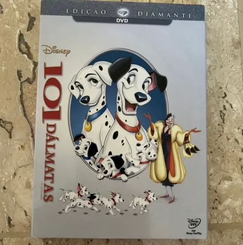 dvd 101 dálmatas, edição diamante, em excelente estado.