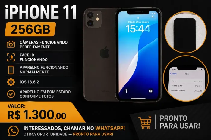 Iphone11 256 gigas