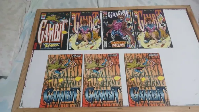 GAMBIT DOS X MEN - ENCADERNADO OU EM 2 PARTES