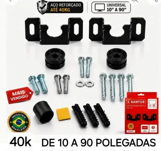 SUPORTE PRA TV ..ATÉ 90 POLEGADAS