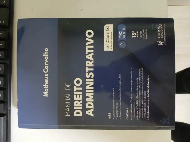 Manual de Direito Administrativo - Matheus Carvalho - Editora Juspodivm