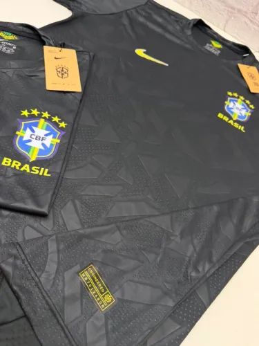 Camisa do Brasil Preta